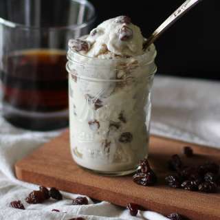 Rum Raisin Coconut Milk Ice Cream (Vegan)