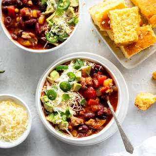 Slow Cooker Turkey Chili