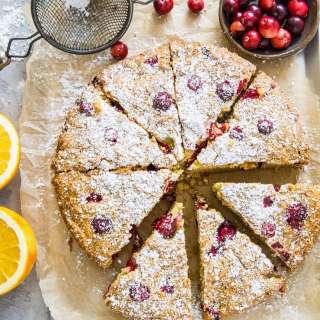 Grain-Free Cranberry Orange Breakfast Cake