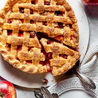 Apple Cranberry Pie
