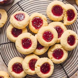 Jam Thumbprint Cookies