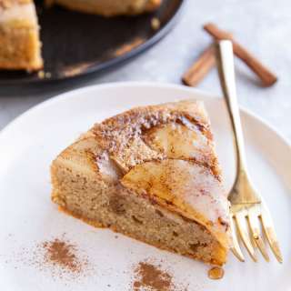 Almond Flour Pear Cake