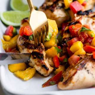 Mango Salsa Chicken