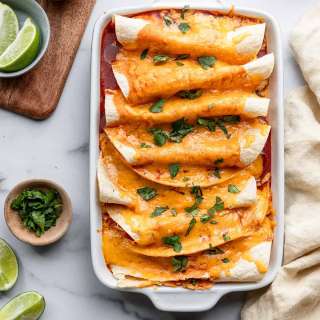 Instant Pot Chicken Enchiladas