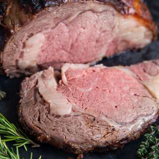 Garlic Butter Prime Rib