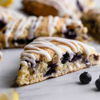 Gluten-Free Scones With Blueberries