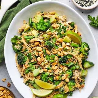 Sesame Ginger Rice Salad