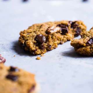 Low-Carb Keto Pumpkin Cookies With Chocolate Chips