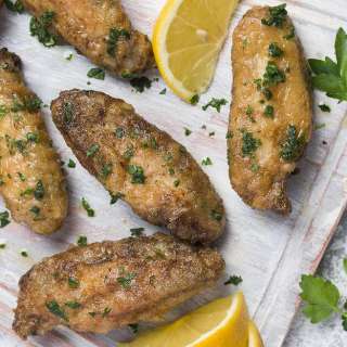Lemon Pepper Chicken Wings
