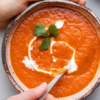 Instant Pot Southwestern Sweet Potato Soup