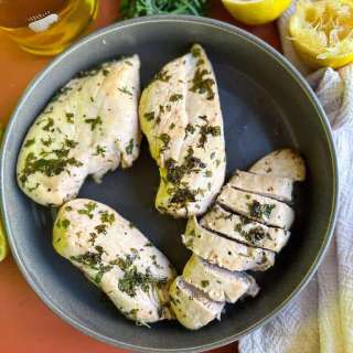 Herby Air Fryer Chicken Breast