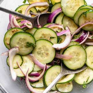Mediterranean Cucumber Salad