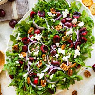 Cherry Arugula Farro Salad
