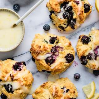 Blueberry Biscuits