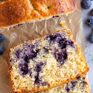 Blueberry Protein Bread
