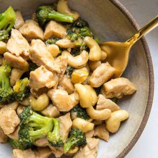 Healthy Cashew Chicken