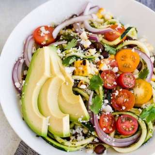 Southwestern Zucchini Noodle Bowls