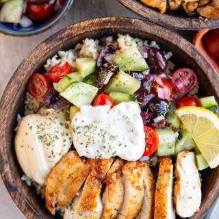 Greek Chicken Bowls