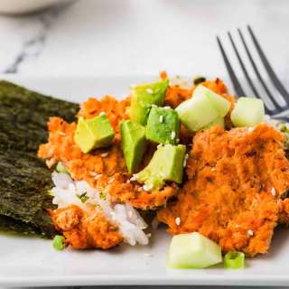 Salmon Sushi Bake