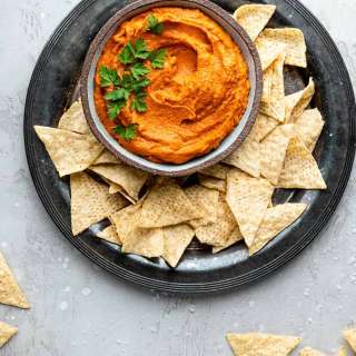 Curry Sweet Potato Almond Butter Dip