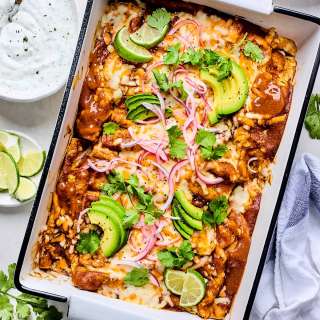 Cauliflower Enchiladas