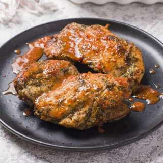 Oven-Baked Chicken Thighs