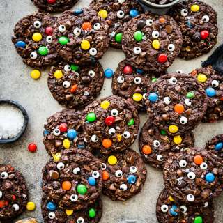 Chocolate Monster Cookies