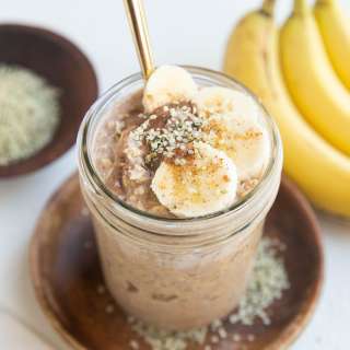 Banana Bread Overnight Oatmeal Recipe