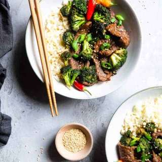 Paleo Low Carb Keto Beef and Broccoli