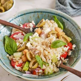The Best Orzo Salad