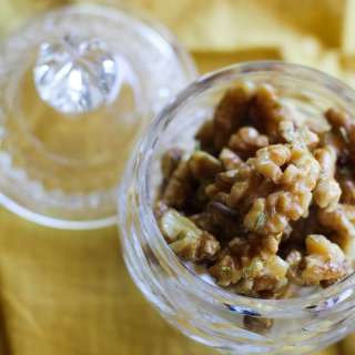 Candied Rosemary Walnuts