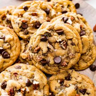 Maple Pecan Chocolate Chip Cookies