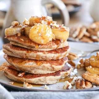 Almond Flour Banana Pancakes