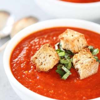 Roasted Red Pepper Tomato Soup