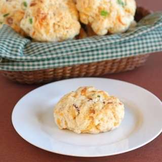 Bacon Cheddar Drop Biscuits