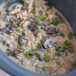 Crock Pot Beef Stroganoff