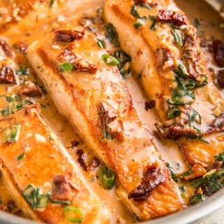 Sun Dried Tomato Salmon Recipe