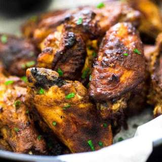 Tandoori Crispy Baked Chicken Wings (GF, High Protein + Super Simple)