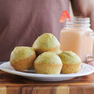 Gluten Free Lemon Poppy Seed Muffins