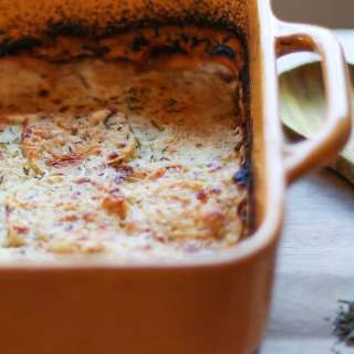 Parsnip Gratin