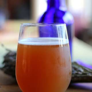 Homemade Lavender Kombucha