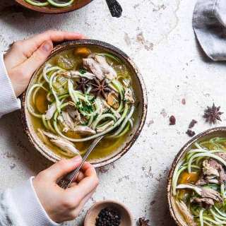Keto Chicken No Noodle Soup
