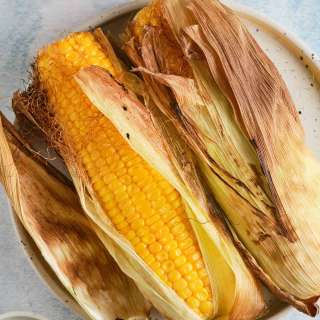 How to Grill Corn in the Husk