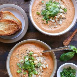 Crock Pot Tomato Basil Soup