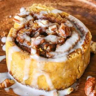 Gluten-Free Pumpkin Cinnamon Rolls