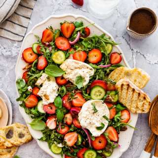 Strawberry Burrata Salad