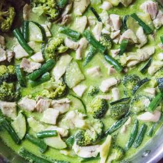 Fish Green Curry