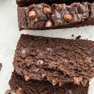 Gluten-Free Double Chocolate Banana Bread