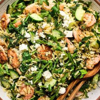 Shrimp Orzo Salad