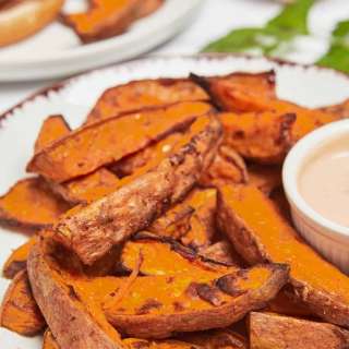 Air-Fryer Sweet Potato Wedges